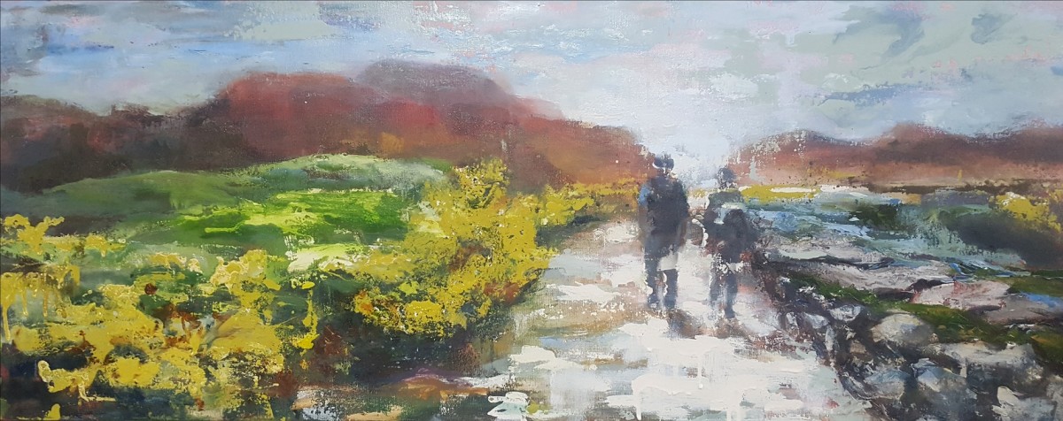 schilderij-in-opdracht-painting-in-commission-2018-walking-through-the-english-countryside